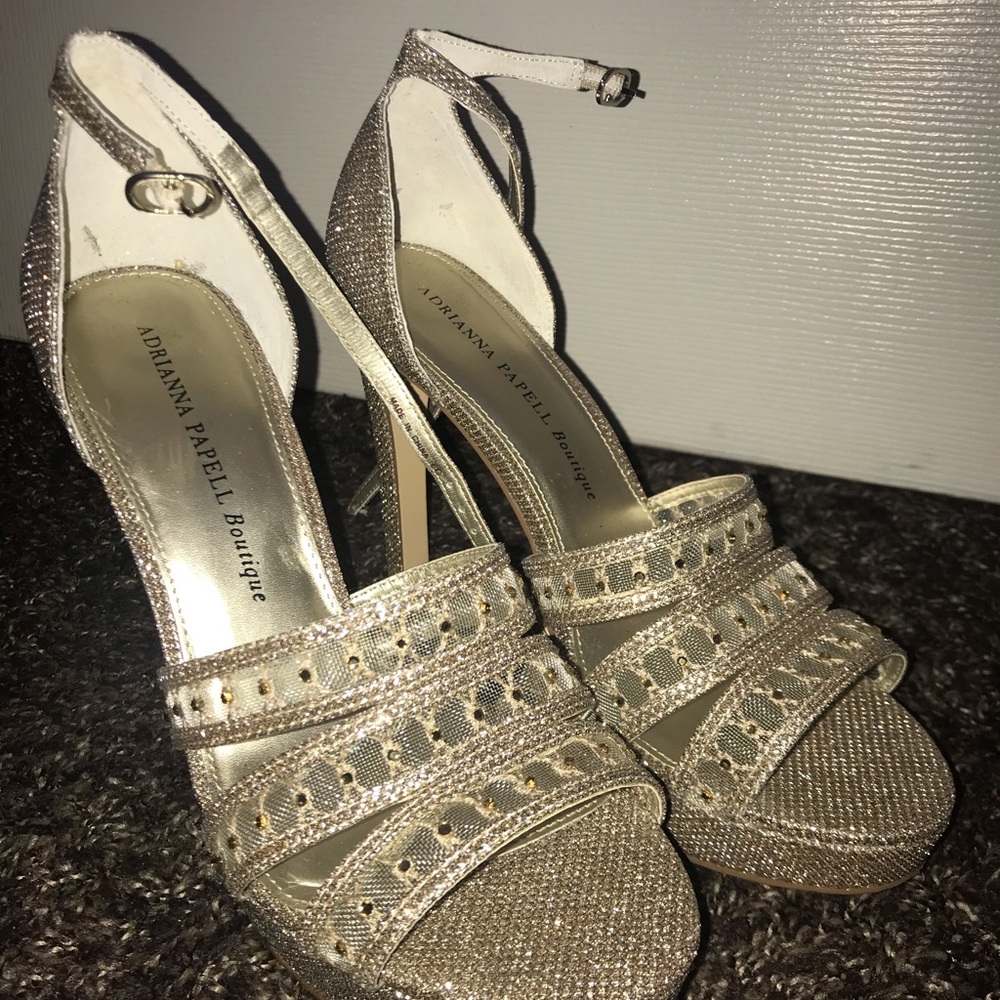 cutest gold heels I’ve ever owned